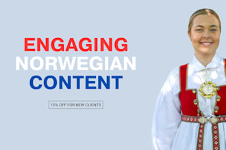 write engaging norwegian content and articles