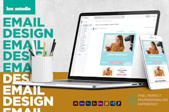 design a professional and customizable email template