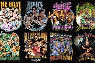 design bootleg rap 90s vintage style t shirts
