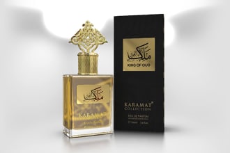 do perfect perfume label and packaging design, fragrances,