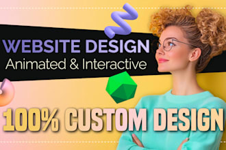 create an animated and interactive corporate website design 3d and gsap