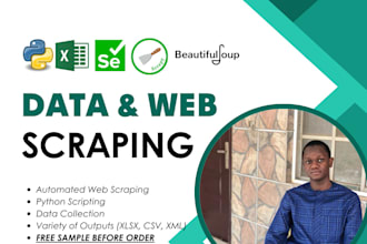 do web scraping and data extraction
