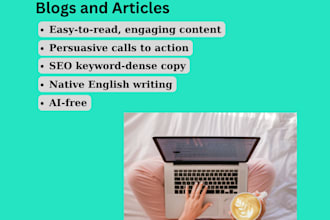 write snazzy SEO optimized blog posts