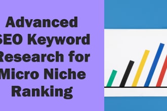 deliver advanced profitable blog SEO keyword research for micro niche ranking