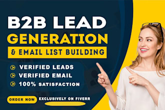 provide b2b lead generation and contact details of  business