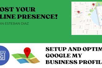 setup and optimize google my business profile
