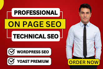 do complete wordpress onpage SEO and technical optimization service of a website