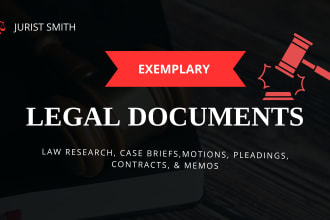 assist with legal documents motions, legal research, criminal justice, policy