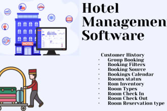 do hotel management software with online booking system