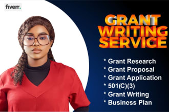 research grants, write grant proposal, grant application, business plan, rfp