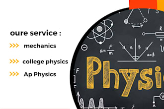 physics, biology ,chemistry and math assignments