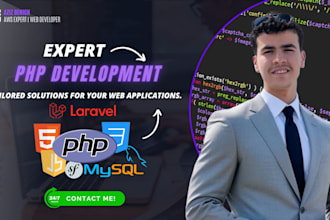 develop and fix PHP, mysql, and javascript code for you
