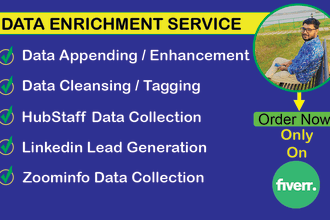 do company data enrichment, lead enrichment, data appending