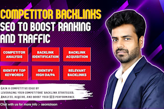 create competitor backlinks in off page SEO to boost rank and traffic
