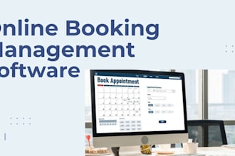 develop professional online booking system software