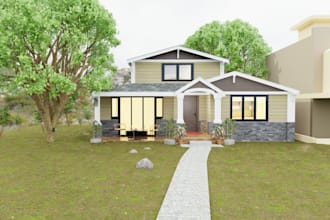 do HD 3d animation and 3d modeling home decor