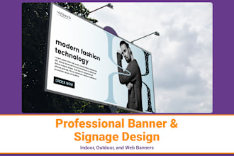 custom banner, signage, indoor outdoor, web banner