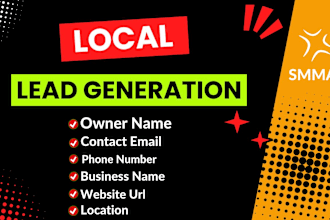 find targeted b2b local leads small business smma lead generation