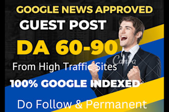 provide high da guest posts business and tech guest posting with dofollo