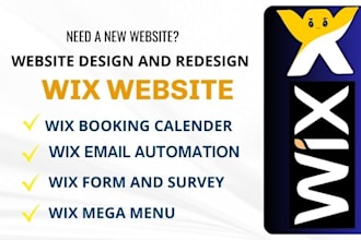 wix form survey wix mega menu wix automation and booking calendar