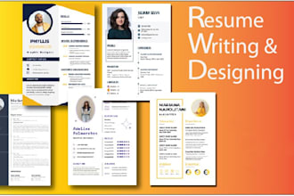do professional resume writing, CV maker, resume maker