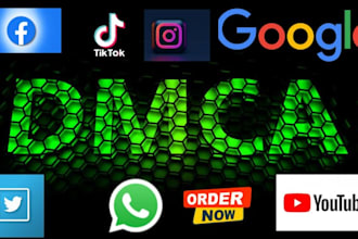 remove infringing,copyright,leaked google,fb,insta,twitter,yt,under dmca