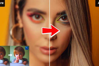 enhance, restore and upscale low quality images and photos
