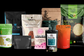 do your cbd, vape, cigarette, cannabis, mylar bag design and label