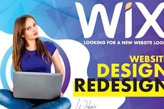 build or redesign your wix website or wix online store
