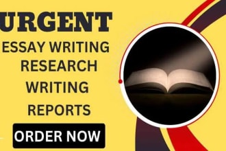 do essay writing, reports, research, business and case study