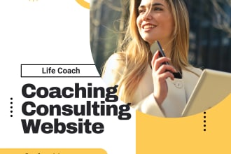life coaching author website consulting therapy life website