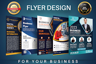 design corporate flyer and brochure for your business