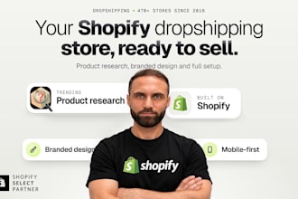 build a shopify dropshipping store, one product or general store