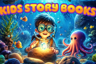 design children book illustration and cover children story book illustration