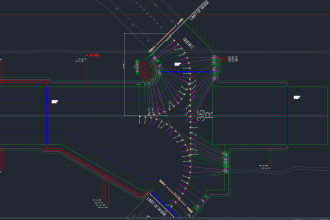 create runway lighting designs using autocad