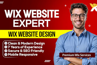 create wix website design and redesign wix website development wix ecommerce