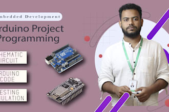 do arduino, esp32, esp8266 project and circuit design