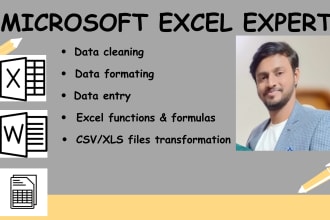 do split, merge, clean, organize data in excel and csv type file