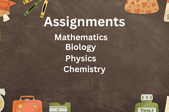 help you in mathematics, biology, physics, and chemistry assignments
