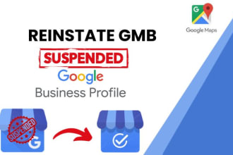 reinstate and fix suspended google my business gmb profile