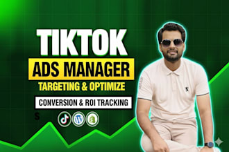 be your tik tok ads campaign manager
