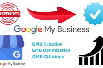 reinstate and fix suspended google my business profile and listing