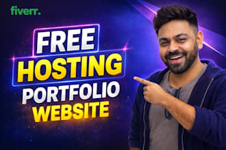 build a stunning portfolio website with free hosting