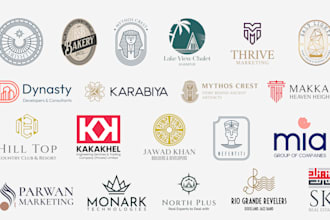 design a professional logo and brand identity