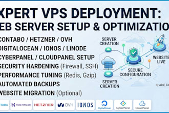 deploy website on contabo, hostinger, hetzner, ovh, ionos, digitalocean
