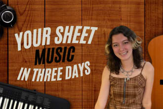 transcribe your music into sheet music