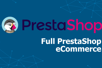 create a prestashop ecommerce for you