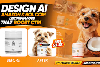 design bol product listing or bol infographic images