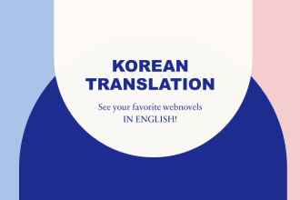 translate your novel or book from korean to english