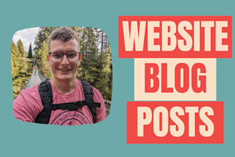 write a high quality blog post or article for your website